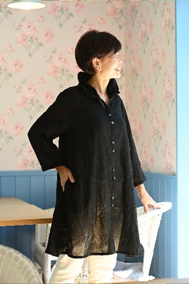 村松明美　大人のブラウス50：ミセス特有の体型を考慮した、オリジナルサイズ